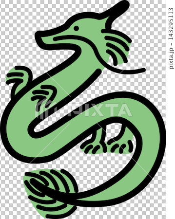 龍のイラスト 龍のイラスト 143295113