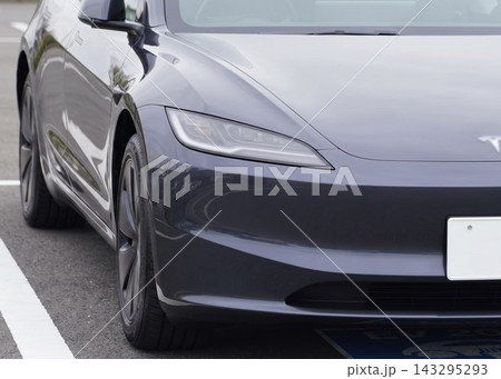 輸入車イメージ テスラ モデル3のフロントマスク 輸入車イメージ テスラ モデル3のフロントマスク 143295293