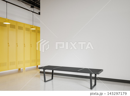 empty room with wooden floor 143297179