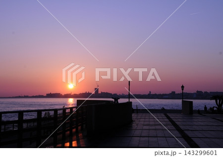 明石に沈む夕日 明石に沈む夕日 143299601
