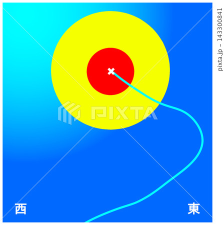 逆走台風 143300841