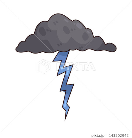 Illustration of Lightning Bolt 143302942