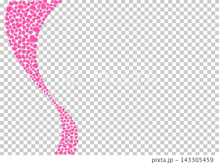Heart pattern background Pink solid color Heart Heart pattern background Pink solid color Heart 143305459