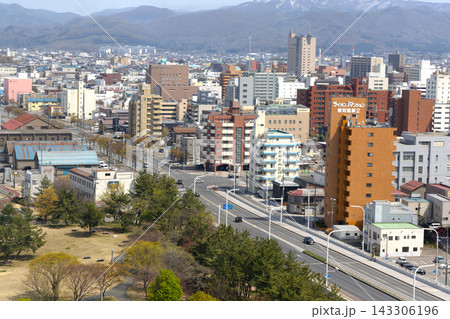 April 26 2026 Aomori City Panorama And Mountain Range April 26 2026 Aomori City Panorama And Mountain Range 143306196