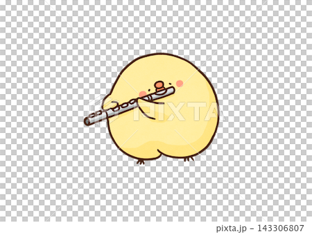 A cute chick playing the flute (orchestra/wind ensemble) A cute chick playing the flute (orchestra/wind ensemble) 143306807
