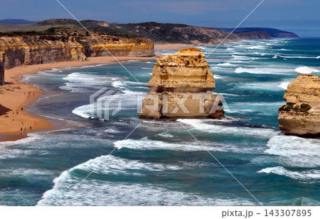 rocks on the beach rocks on the beach 143307895