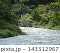 増水した川 143312967