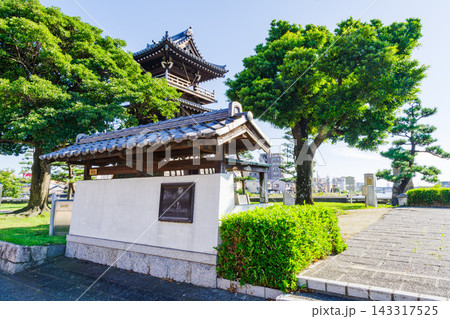 七里の渡し 舟着場跡(愛知県名古屋市熱田区) 七里の渡し 舟着場跡(愛知県名古屋市熱田区) 143317525