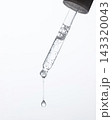 Clear Serum Drip from Glass Pipette 143320043