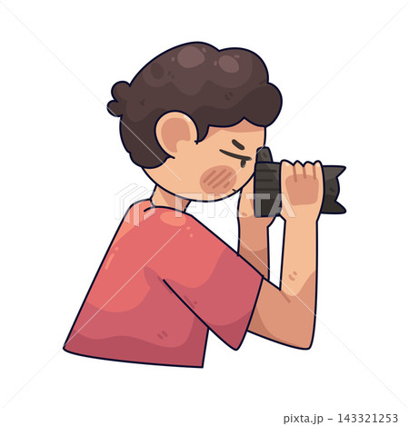 Illustration of Photographer 143321253