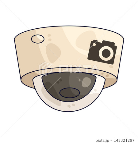 Illustration of Security Camera Illustration of Security Camera 143321287