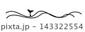 Whale tail in sea waves icon 143322554