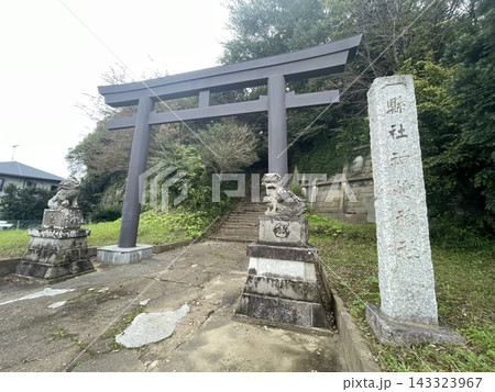 千葉県香取郡にある神﨑神社の鳥居 143323967