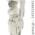 Modern humanoid robot torso and internal mechanical body structure 143324841