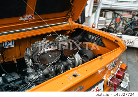 Modified NSU classic car engine at Classic Days Berlin Modified NSU classic car engine at Classic Days Berlin 143327724