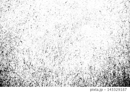 Abstract grunge black and white distressed texture background 143329187