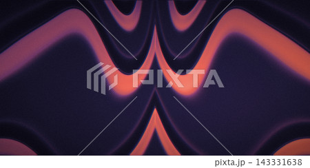 Striped orange and purple liquid ink with mirrored symmetry abstract background Striped orange and purple liquid ink with mirrored symmetry abstract background 143331638