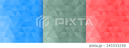 triangle shape pattern background set of three triangle shape pattern background set of three 143333230