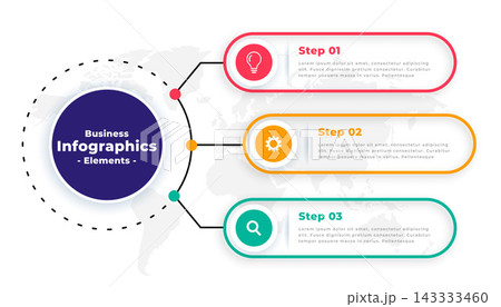 tree steps modern business infographic template design tree steps modern business infographic template design 143333460