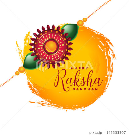 happy raksha bandhan indian festival card design happy raksha bandhan indian festival card design 143333507