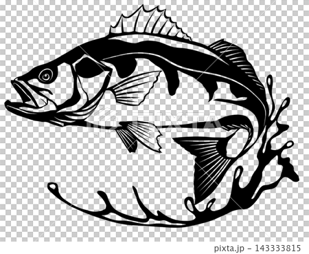 Stylish black and white paper-cut style art of Suzuki Stylish black and white paper-cut style art of Suzuki 143333815