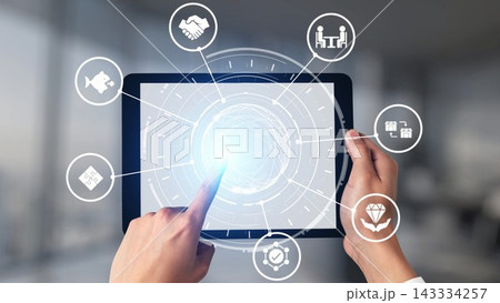 Mergers and acquisitions corporate business deal strategy icons Gist 143334257