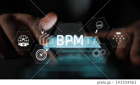 Business Process Management Strategy Concept Marrow 143334561