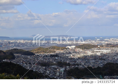 宇美町　井野山山頂より 143335714