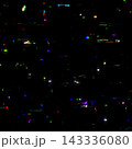ノイズ画面イメージの背景素材 143336080