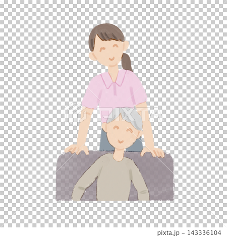 介護のイラスト 143336104