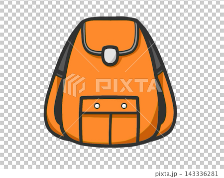 Simple backpack illustration Simple backpack illustration 143336281