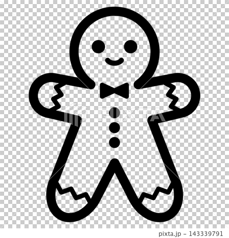 ジンジャーマンクッキーアイコン 143339791