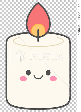 Cute burning scented candle cartoon character for cozy home decor Cute burning scented candle cartoon character for cozy home decor 143339937