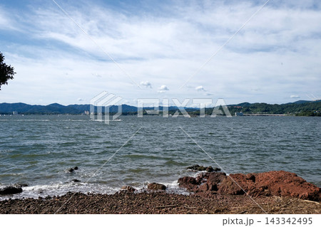 静岡県浜松市中央区舘山寺町_舘山寺チャート海岸4_2025年9月 静岡県浜松市中央区舘山寺町_舘山寺チャート海岸4_2025年9月 143342495