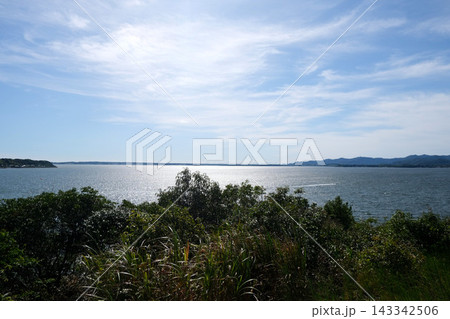 静岡県浜松市中央区舘山寺町_舘山寺西側付近からの景色2_2025年9月 静岡県浜松市中央区舘山寺町_舘山寺西側付近からの景色2_2025年9月 143342506