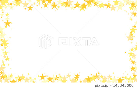 Glitter made of stars on white background. Golden confetti stars background Glitter made of stars on white background. Golden confetti stars background 143343000