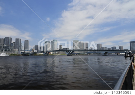 豊洲大橋の風景 143346595