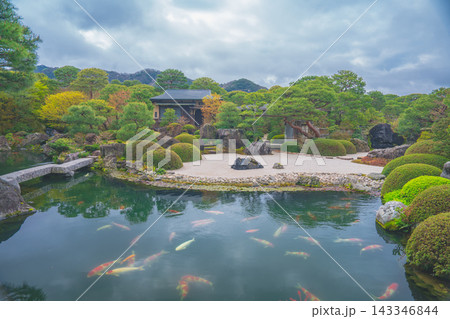島根県の美しい日本庭園の写真 143346844