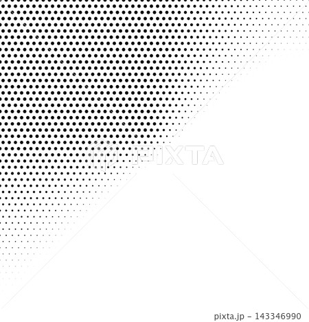 Abstract halftone background in black and white. Dotted vector pattern. Abstract halftone background in black and white. Dotted vector pattern. 143346990