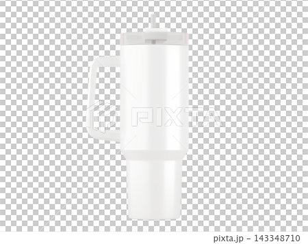 40 oz Rotating Tumbler with Handle on Transparent Background 40 oz Rotating Tumbler with Handle on Transparent Background 143348710