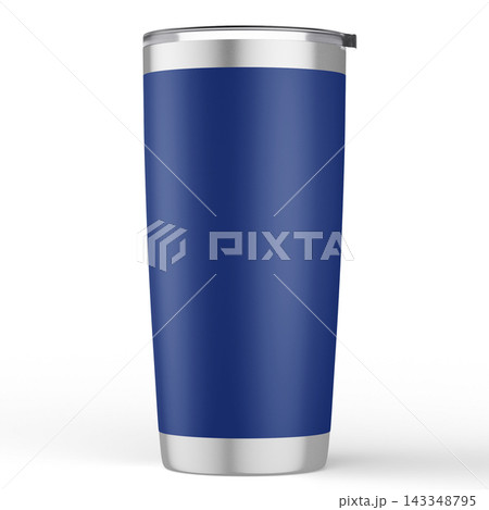 20 oz Tumbler with Handle Video on Transparent Background. 3d rendering 20 oz Tumbler with Handle Video on Transparent Background. 3d rendering 143348795