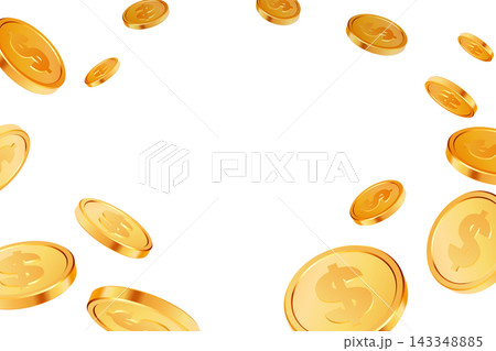 Flying Gold Coins Vortex 3D Casino Jackpot Background Flying Gold Coins Vortex 3D Casino Jackpot Background 143348885