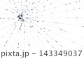 Abstract Technology Background with Digital Data Flow Network and Futuristic Light Connections 143349037
