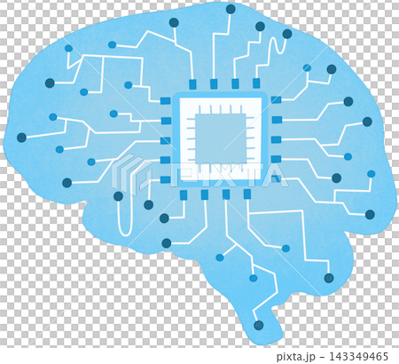 artificial intelligence brain 143349465