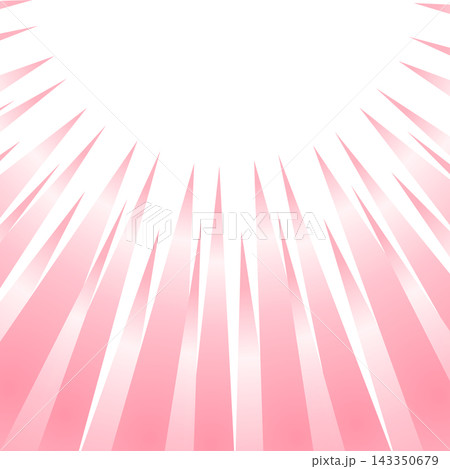 グラデーションの集中線のイラスト素材 グラデーションの集中線のイラスト素材 143350679