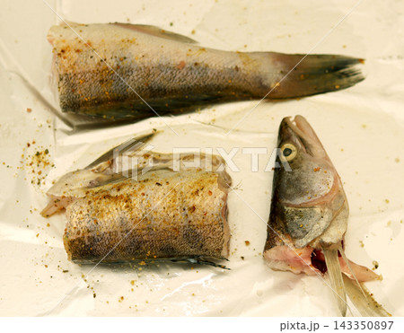 fresh fish on ice fresh fish on ice 143350897
