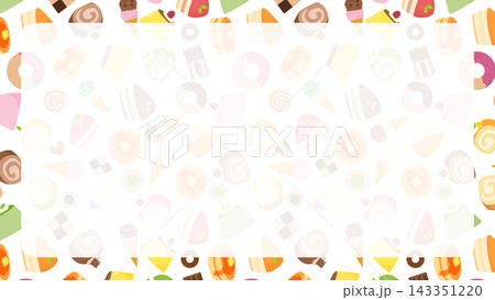 洋菓子のフレーム 143351220