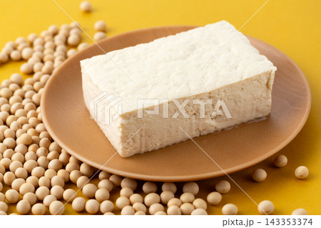 木綿豆腐と大豆 木綿豆腐と大豆 143353374