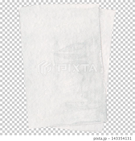 White deckle edge paper isolated. Handmade stationery mockup White deckle edge paper isolated. Handmade stationery mockup 143354131