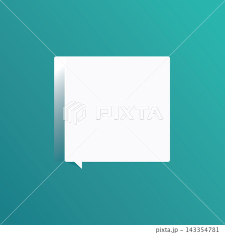 Speech bubble blank frame, text quote box, message Speech bubble blank frame, text quote box, message 143354781